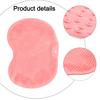Effortless Silicone Bath Scrubber for Back and Foot Easy to Clean and Store