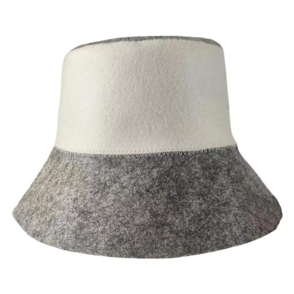 

Quickly Drying Sauna Hat Good Water Absorption Bath Hat New Fisherman Hat Sauna Accessories White grey