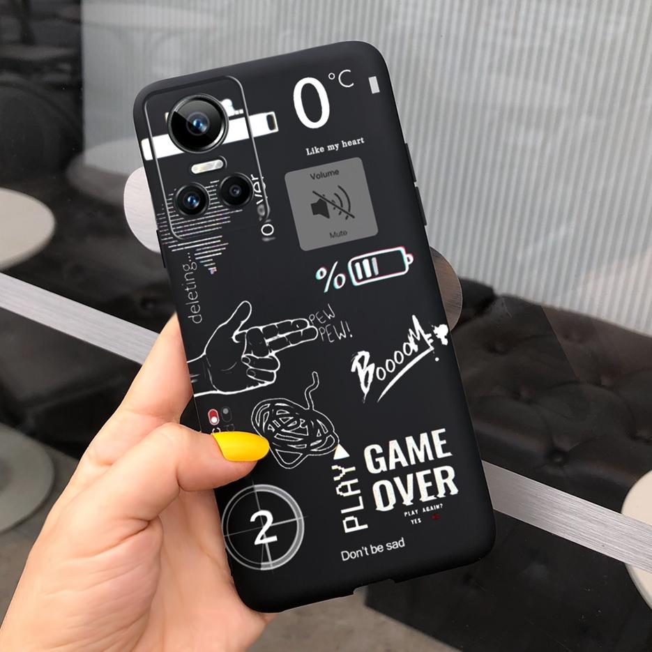 For Realme GT Neo 3 Case Colorful New Fashion Art Painted Cover For Oppo Realme GT Neo 3 80W / Neo3 150W Soft Slim Fundas Bumper