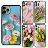 Aesthetics Flowers Soft Phone Case Cover For iPhone 17 Air 16 15 14 12 13 Pro Max Plus Coque Shell Fundas