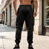 Herren-Jogginghose in Übergröße, Lässige Sport-Jogginghose für den Weg zur Arbeit, Herbst und Winter