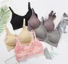 3pcs/Set High Quality Maternity Nursing Bras Cotton Breastfeeding Pregnant Underwear Seamless Large Size Breathable Bra Push Up