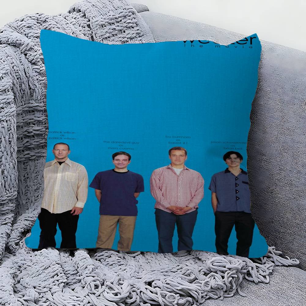 

Weezer Music Band Cushion Cover Polyester Sofa Cushions Decorative Throw Pillows Home Decoration Pillowcover 30X30cm