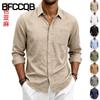 Moda Uomo Manica Lunga Autunno Inverno Collo Polo Camicie & Bluse Casual