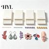 DIY Earring Making Kit 4Pcs/Set Clay Gel Ball Maker Tools, Polymer Roller, 2mm 3mm 4mm 5mm Crafting Accessories for Beads Sphere Shaper, Nail Art Bead