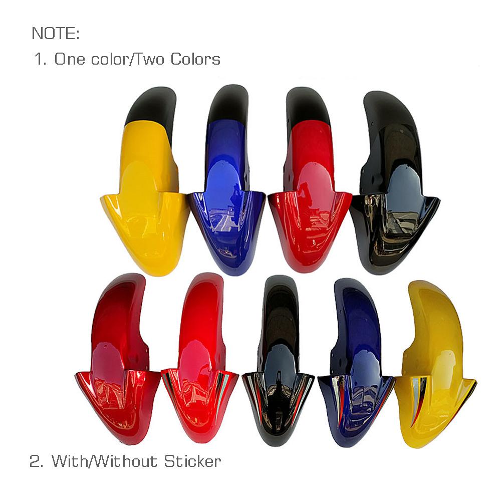Motorcycle Plastic Mudguard for Haojue Suzuki Dayang EN125 EN150 HJ125 HJ150 Red Blue Black Front Fender Mud Guard Wheel Cover