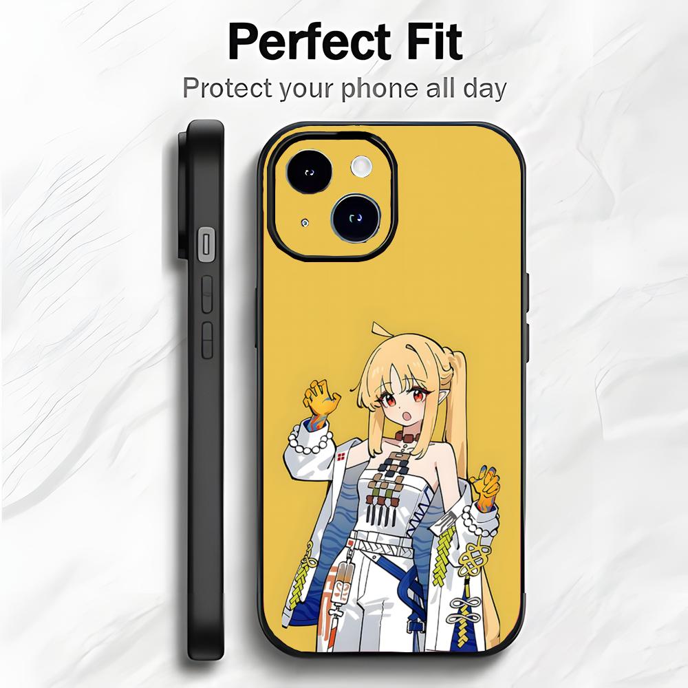 Fun Japanese Anime B-BOCCHI THE ROCK! Phone Case Phone Case Soft Packaging Lightweight For iPhone17 16 15 14 13ProMax