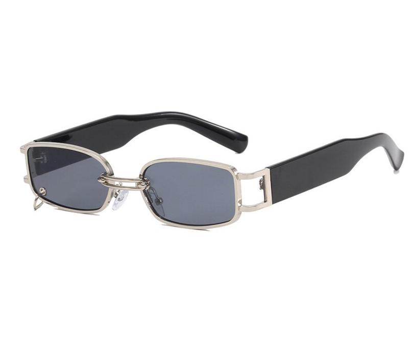 Rectangle Shape Sunglasses Woman Korean New Stylish Cool Men'S Sun Glasses  Uv Protection Female Sun Glass