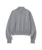 KNITTED (W) Basic Essential Washable Half Turtleneck Knit Grey