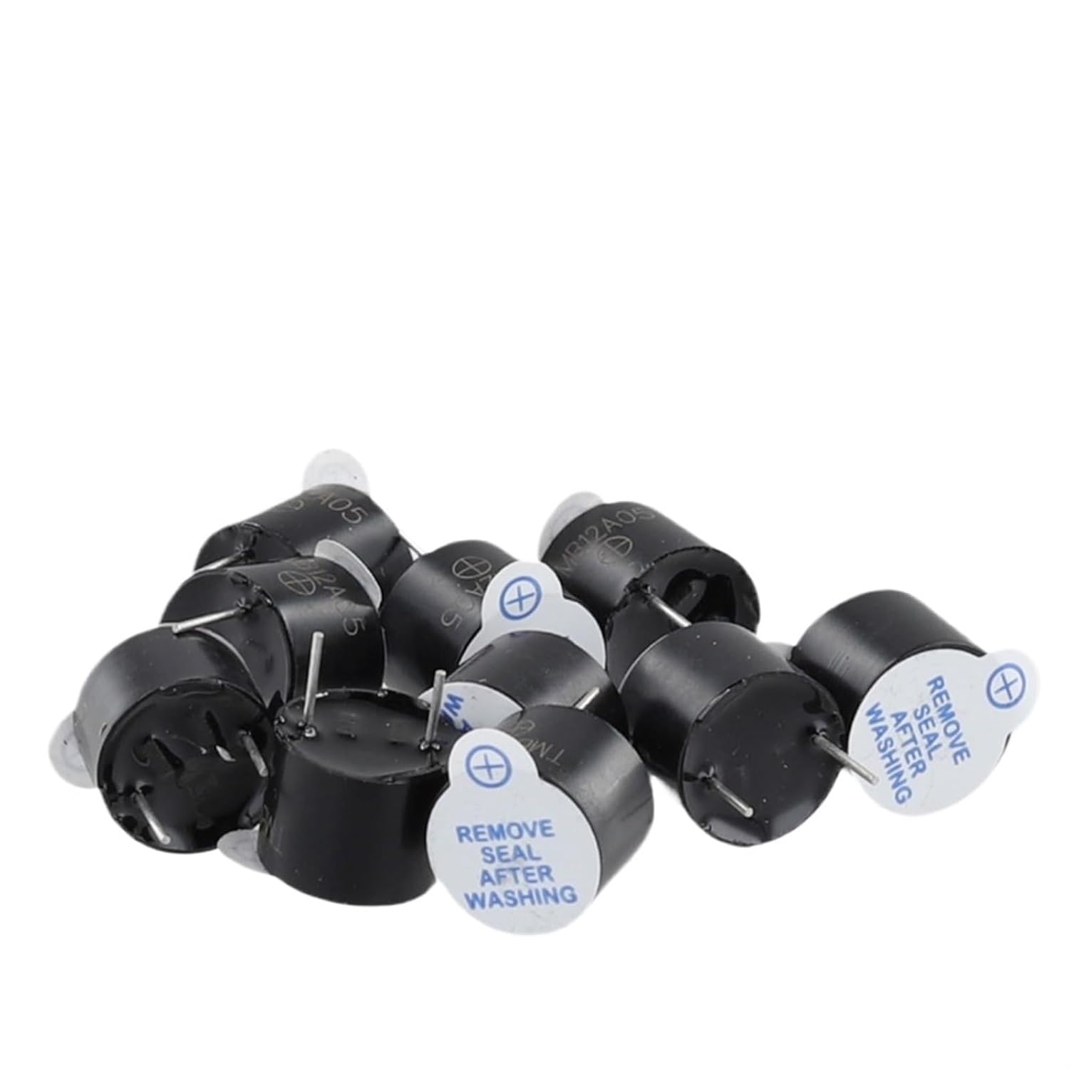 10PCS Active Buzzer Sounder Speaker Buzzer 5V Buzzer Alarm Ringer 12 * 9.5mm Magnetic Long Continous Beep Tone 10pcs