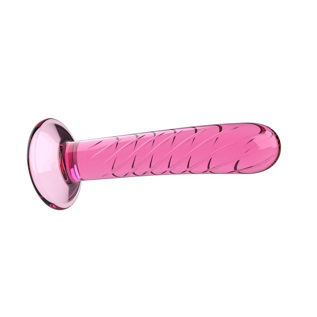Feminine Products Masturbator Suction Cup Thread Crystal Simulation Dildo