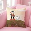 HHilda cartoon girl anime Cushion Cover Pillow Case Soft Friendly Fabric  Concealed Zipper