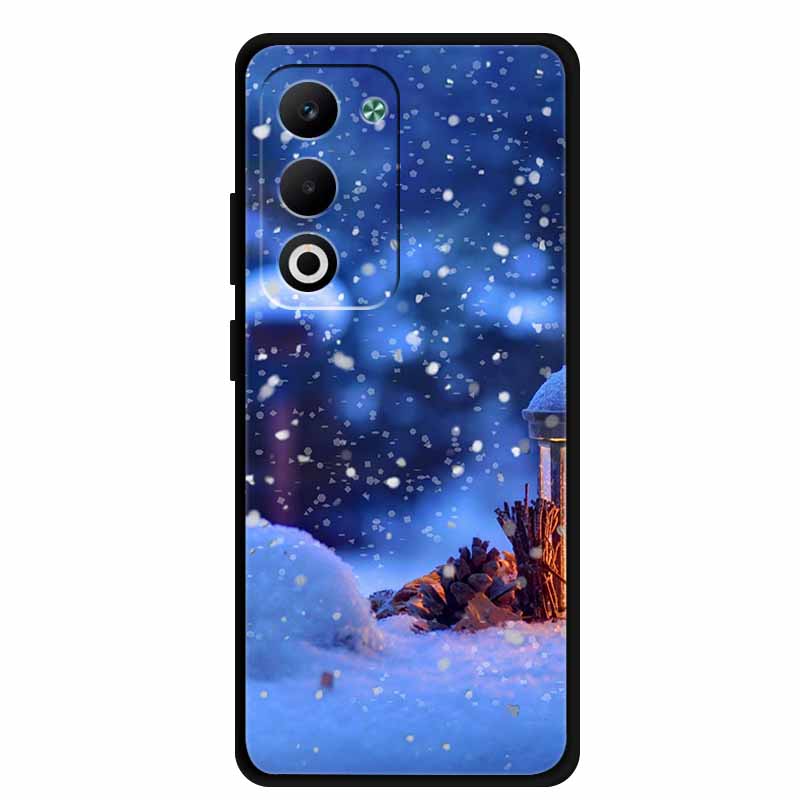 Christmas Phone Case For Oppo A5 5G CPH2735 / A5 4G CPH2727 Christmas Tree Soft Silicone TPU Back Cover Bumper For Oppo A5 Coque