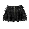 Lace Splicing Cake Skirt Skirt Women's Summer New Design Strap Zipper a Word Puffy Skirt