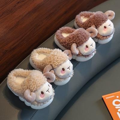 Kinder Baumwolle Hausschuhe Winter Anti Slip Baumwolle Schuh Atmungsaktiv Mädchen Baumwolle Schuh Slipper Junge Baumwolle Slipper Uggs Hausschuhe
