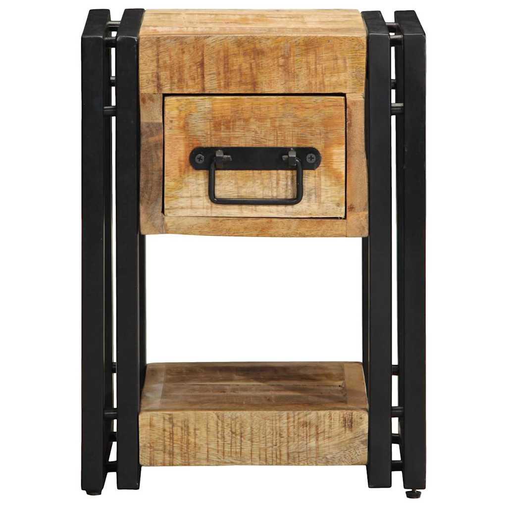 Nightstand Brown 30 x 30 x 40 cm Solid Mango Wood