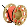15m Cable Scuba Diving Reel Aviation Aluminum Diving Line Reel with Double Ended Hook for Outdoor Boating Marine