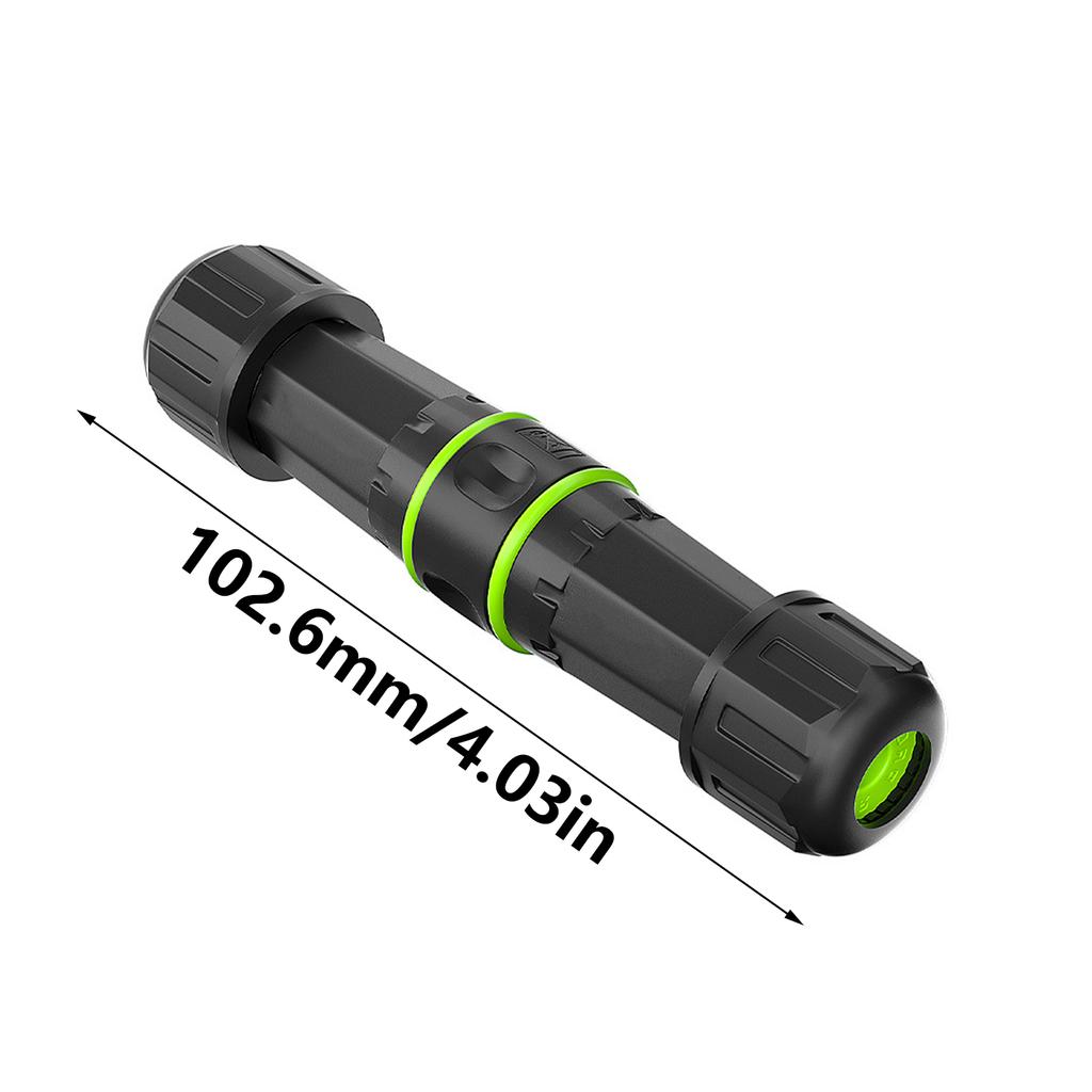 Waterproof RJ45 Ethernet Coupler Gigabit Network Connector Dustproof CAT6/CAT5E/CAT5 Coupler for Outdoor Use Support POE