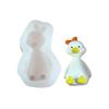 3D Duck Candle Crafting Mold Silicone Mould for Unique Handmade Crafts Epoxy Resin Wedding Decoration Making Mold