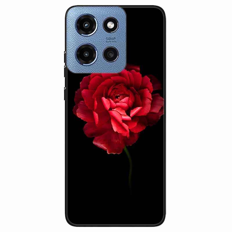 Phone Cases for Moto G 2025 5G Case Flowers Printing Silicone TPU Soft Covers for Motorola Moto G 2025 Back Shell For Moto G 5G