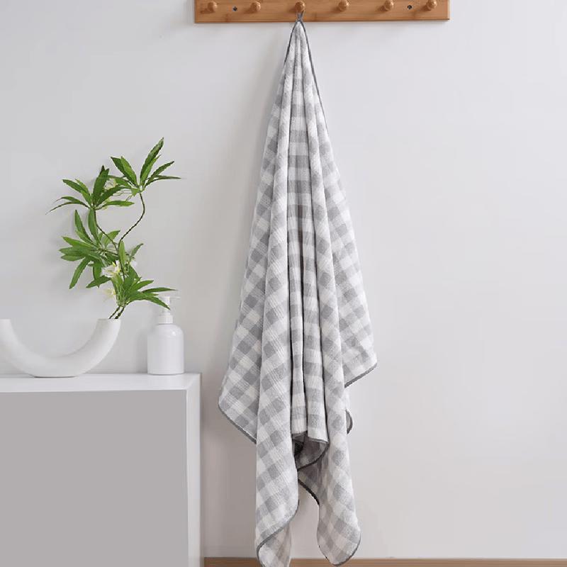 Muji Coral Fleece Large Bath Towel