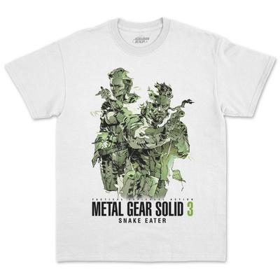 Metal Gear Solid 3 Snake Eater Boot Tee Maglietta Unisex a Manica Corta S-5XL T-Shirt Unisex