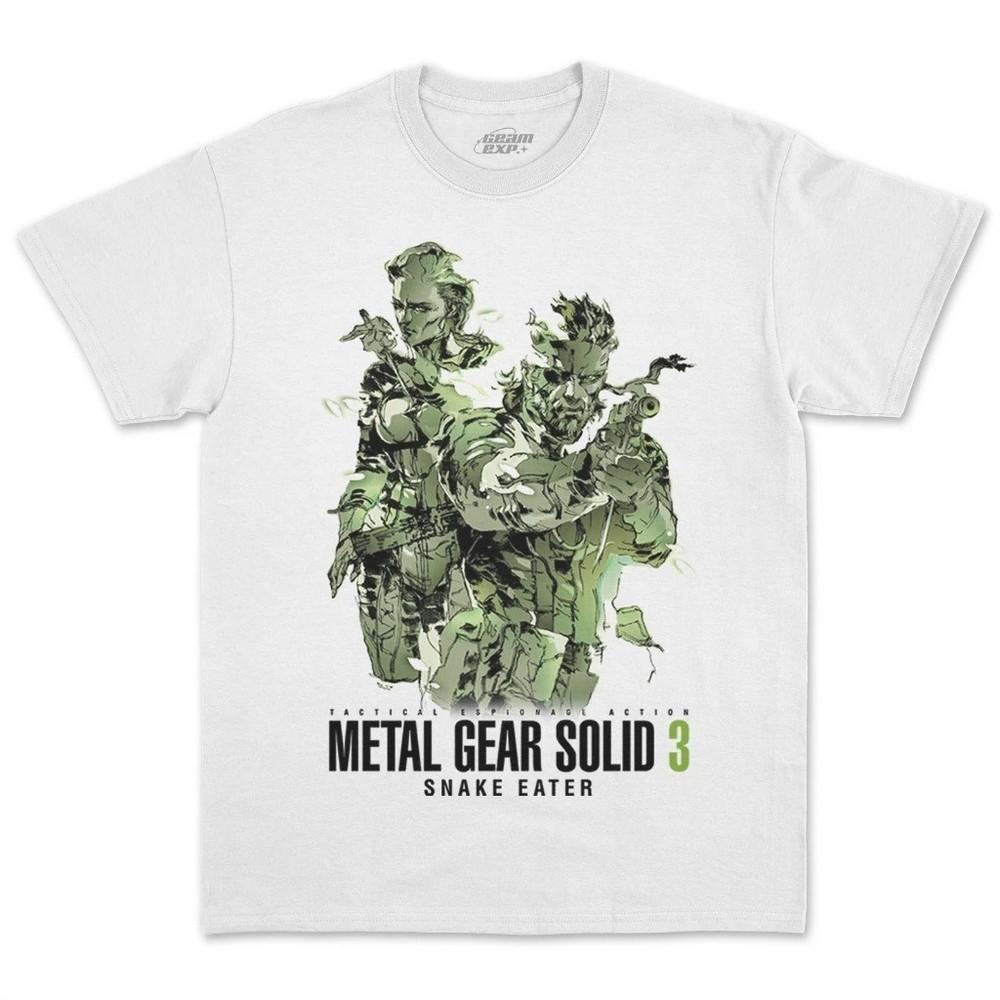 Metal Gear Solid 3 Snake Eater Boot Tee Unisex Short Sleeve Shirt S-5XL Unisex T-Shirt L