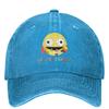 Smiling Friends Logo Baseball Cap Animated Television Outdoor Sports Trucker Hat Unisex Women Fashion Sun Protection Snapback Cap