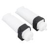 2PCS ATV Coolant Radiator Reservoir Tank Leakproof Radiator Liquid Overflow Cooling Tank for Jinling 250cc EEC JLA 21B