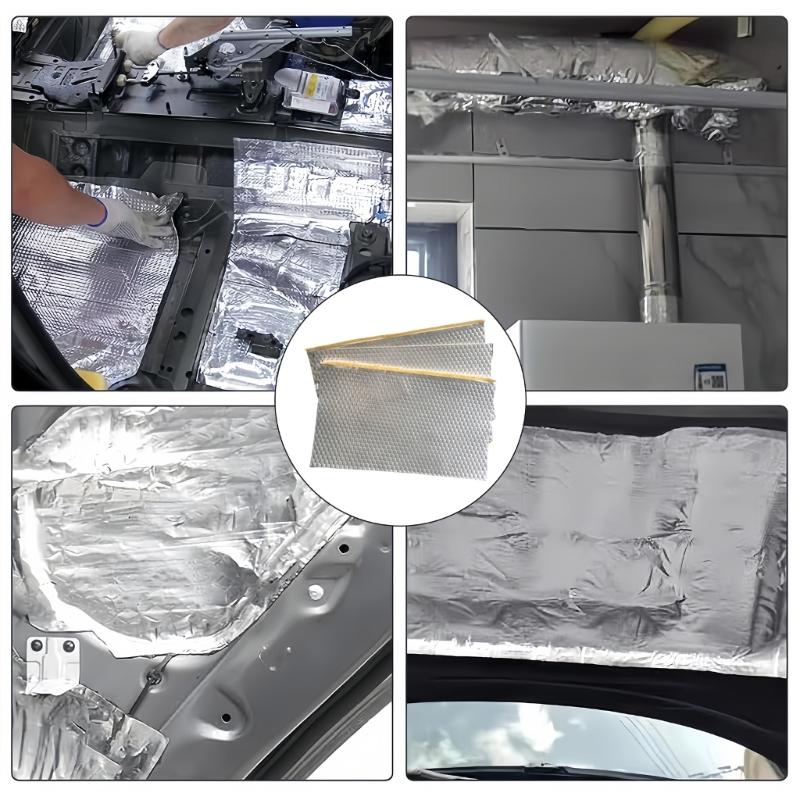 Automotive Noise Insulation Vibrations Damping Pad With Sound Absorbing Cotton For Vehicle Cabin Insulation