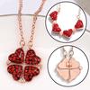 Four Leaf Fashionforward Clover Necklace For Women In Premium Gold And Silver Finishes