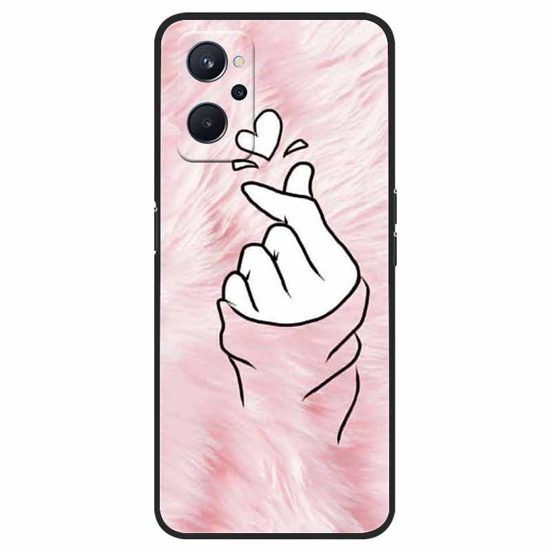 För Coque realme 9i Fodral Stötsäker Mjuk silikon TPU Baksida För oppo realme 9i 9 i i9 Realme9i Telefonfodral 9i Söt tecknad film