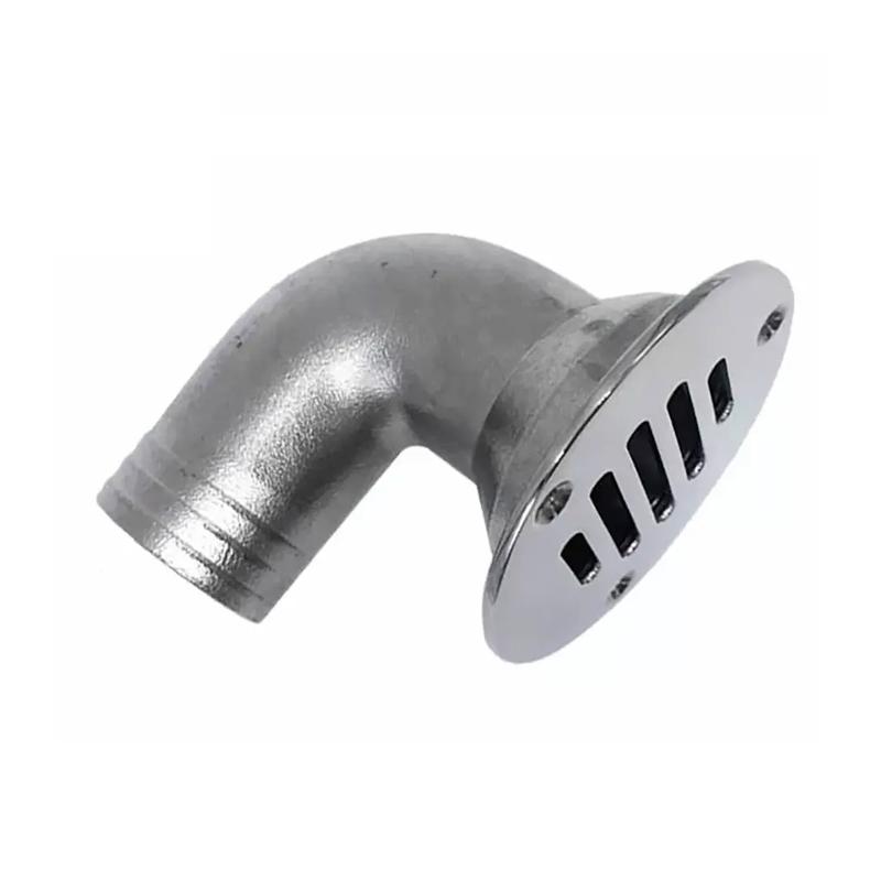 Marine Hardware 316 Stainless Steel 32MM/38MM Doats Floor Deck Cockpit Drain Scupper One-piece Curved Floor Drain
