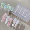 1Pcs Flower Butterfly Lotus Koi Deer 3D Mold Nail Art Decorations Nail Art Silicone Carving Mold DIY Design Silicone Nail Mold