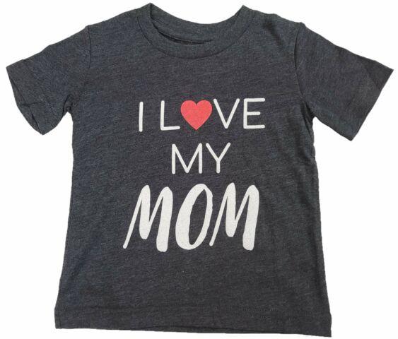 

I Love My Mom Heart Boys T-Shirt (Gray) Unisex T-Shirt XXXXL