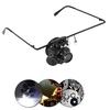 20X Magnification Single Eyeglass Magnifying Jeweler Watch Repair LED Light Magnifier