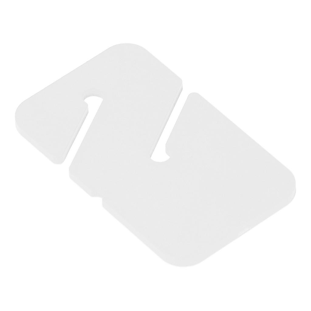 Diving Line Marker Rectangle ABS Easy Visibility Compact Cave Dive Line Marker for Diving Equipment White