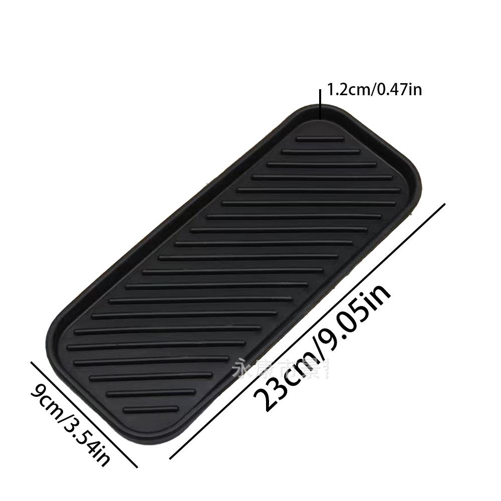 1pc Silicone Sponge Holder Kitchen Sponge Holder Silicone Slink Organizer Tray for BathroomSoap DispenserSimple Silicone Soap