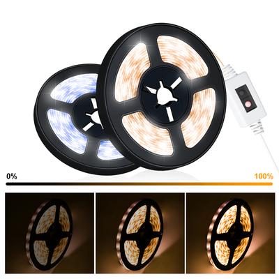 Cool LED Sensing Cabinet Light USB Intelligent Waterproof Dimming Light Universal Home Bedroom Wardrobe Light Strip