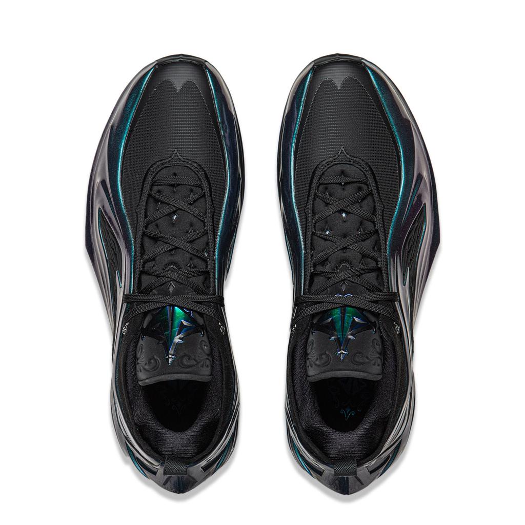 Li Ning JB4 Basketbalové boty Pánské nízké Černé ABAV089-31