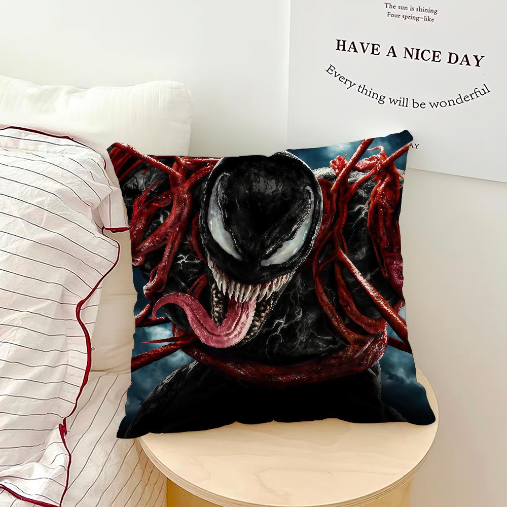 Movie Cool Art V-Venom Ml Cushion Cover Comfortable Soft Hogar Pillowcase For Sofa Living Room Bed Home Decor Protective Covers