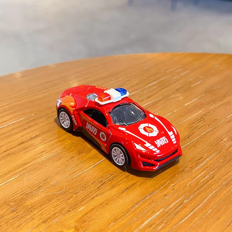 Creative Cartoon Sports Car Keychain: Couple Car Bag Pendant Ornament