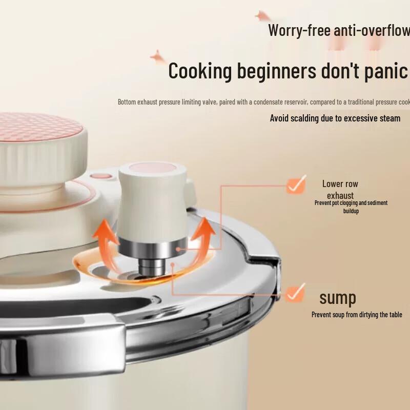 SUPOR 22cm 304 Stainless Steel Pressure Cooker
