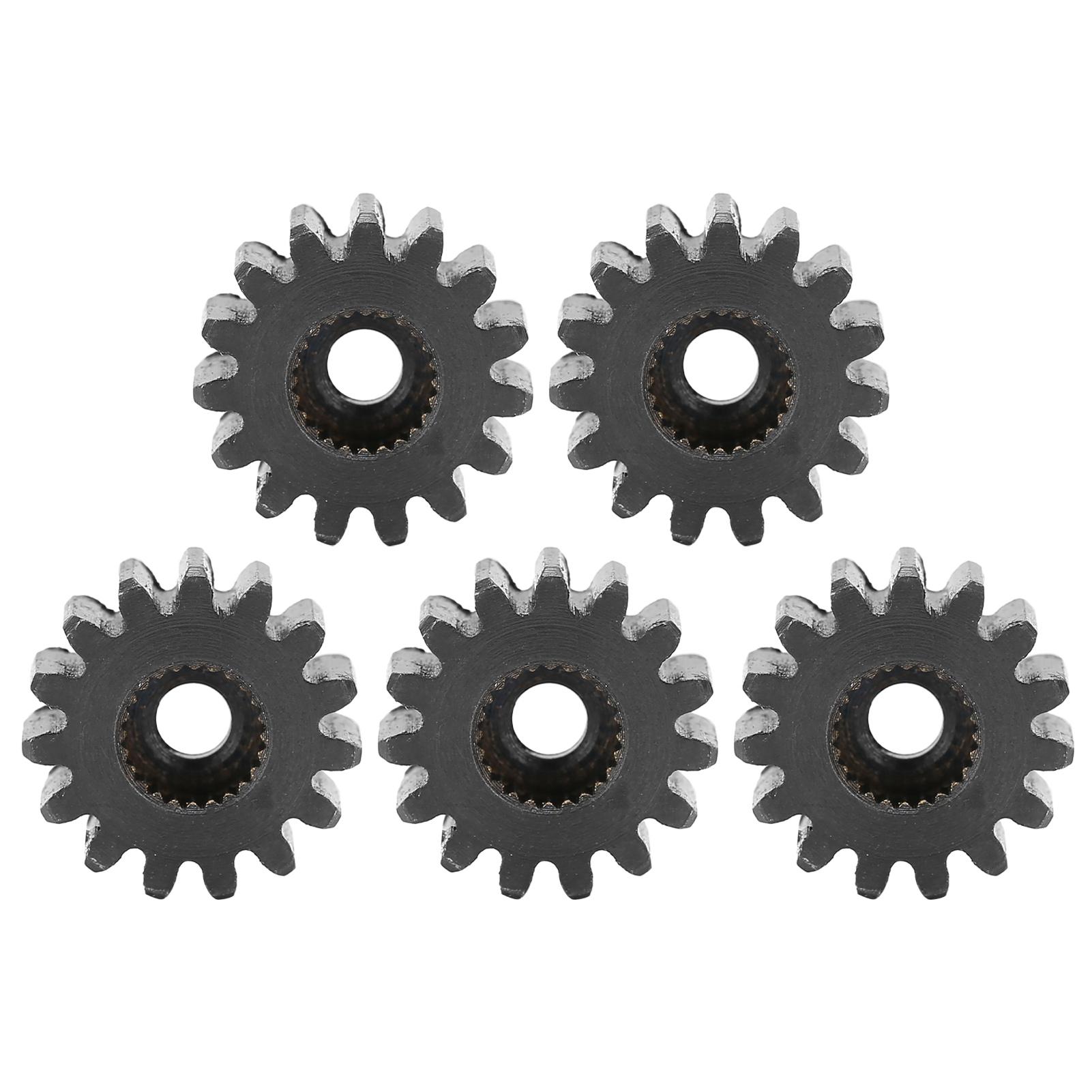 

5 шт. Сервоприводная цилиндрическая шестерня Стальная Прочная Практичная Промышленные детали 24 Внутренних зуба Шлицевая Модуль 0.815