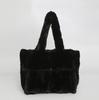 New Plush Women's Handbag, Large Capacity Shoulder Bag, Suitable for Shopping and Shopping, Winter Women's Armpit Bag