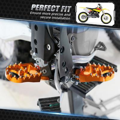 Foot Pegs FootRest Footpegs Rests Pedals For KTM EXC 300 EXCF 350 SX 250 SXF 450 1998-2016 950 990 1090 1290 Adventure Supermoto