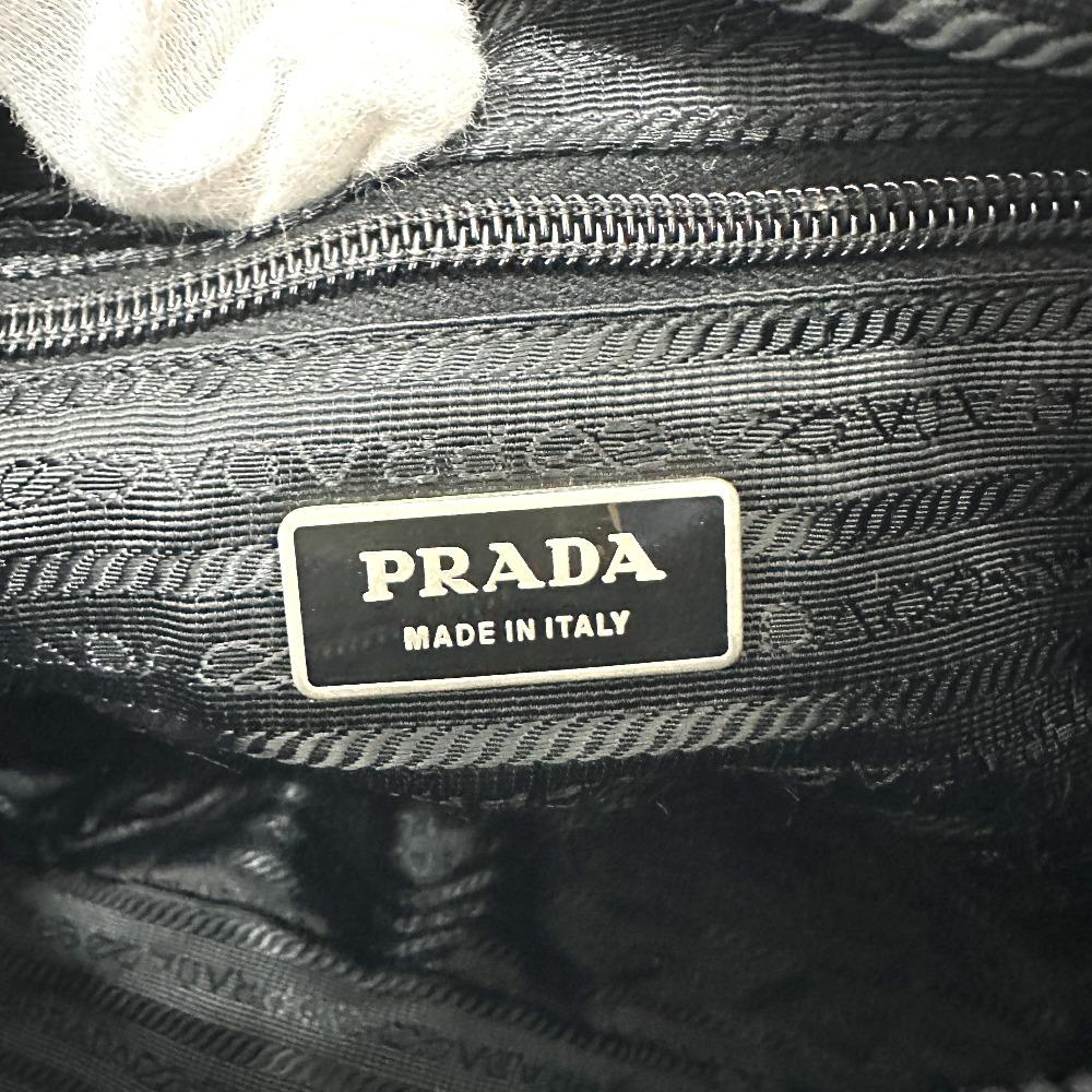 PRADA BT426T Shoulder Bag Shoulder Bag Shoulder Bag Nylon Black/SilverHardware