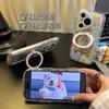 New Music Puppy Rotating Support for Apple 16promax Mobile Phone Case Huawei Mate60 Protective Case Glory