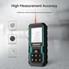 Mileseey S6 Lazer Ölçüm Bandı 40M 60M 80M 100M Lazer Mesafe Ölçer IP54 Elektronik Cetvel Faydalı Ölçüm Aracı