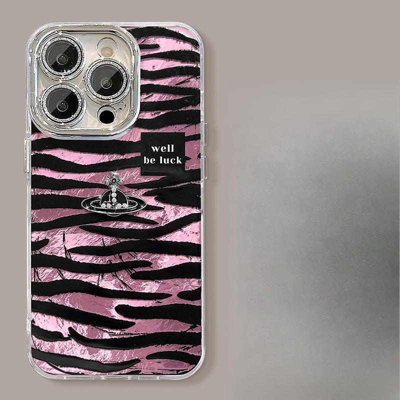 

Браслет-подставка с леопардовым принтом «Планета», подходящий для Apple 16, чехол для мобильного телефона с тиснением из оловянной фольги 15PRO, высококлассная защитная пленка для объектива 14/13 iPhone 14 Pro